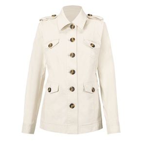 CAbi #5659 Kenya Jacket Ivory Medium NWT